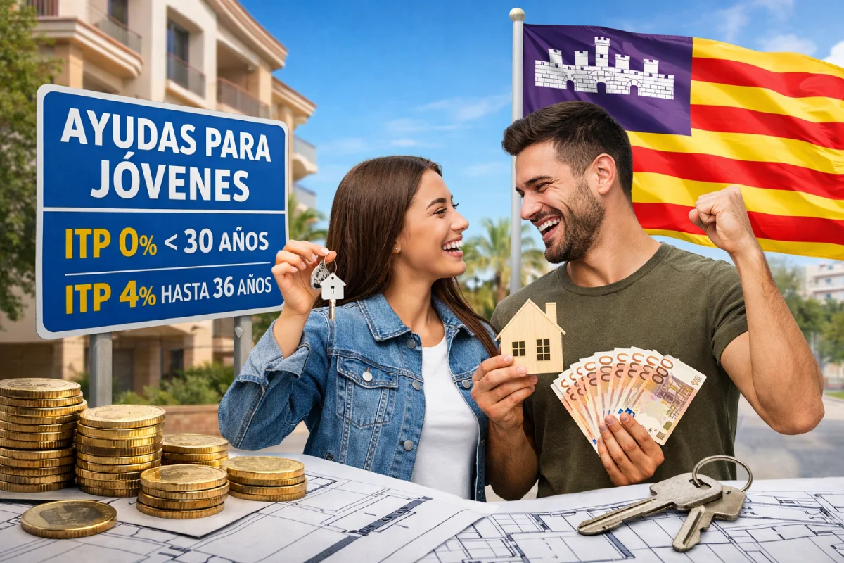 ayuda en itp para jóvenes en Baleares