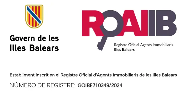 Distintivo Agente inmobiliario registrado en Baleares